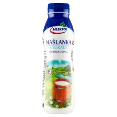 Mlekpol Maślanka naturalna 360 ml