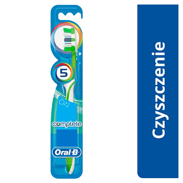 Oral-B Complete 5 Way Clean Szczoteczka manualna do zębów, średnia