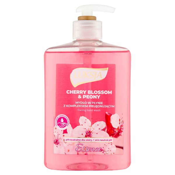 Luksja Essence Cherry Blossom &amp; Peony Mydło w płynie 500 ml