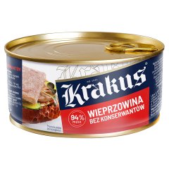 Krakus Konserwa wieprzowina bez konserwantów 300 g