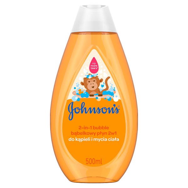 Johnson&#039;s Bąbelkowy płyn do kąpieli i mycia ciała 2w1 500 ml