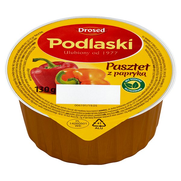 Drosed Podlaski Pasztet z papryką 130 g