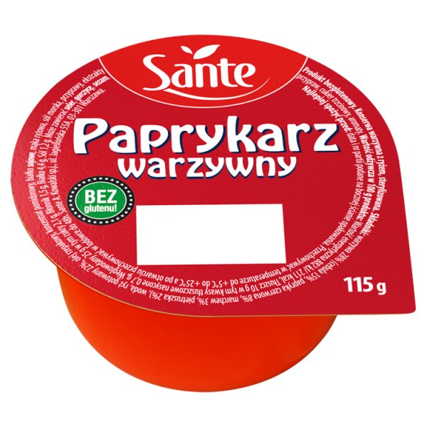 Sante Paprykarz warzywny 115 g