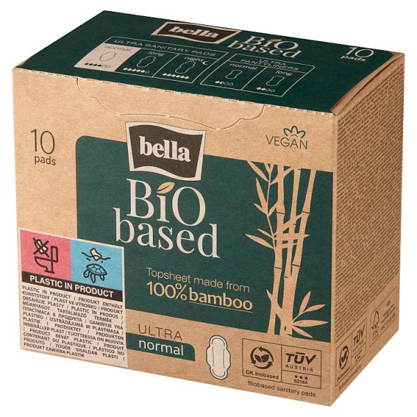 Bella Bio Based Ultra Normal Podpaski higieniczne 10 sztuk