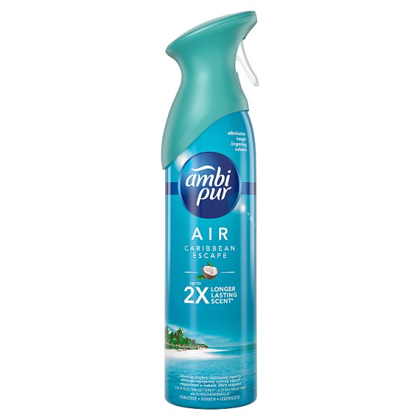 Ambi Pur Caribbean Escape odświeżacz powietrza w sprayu 300ml