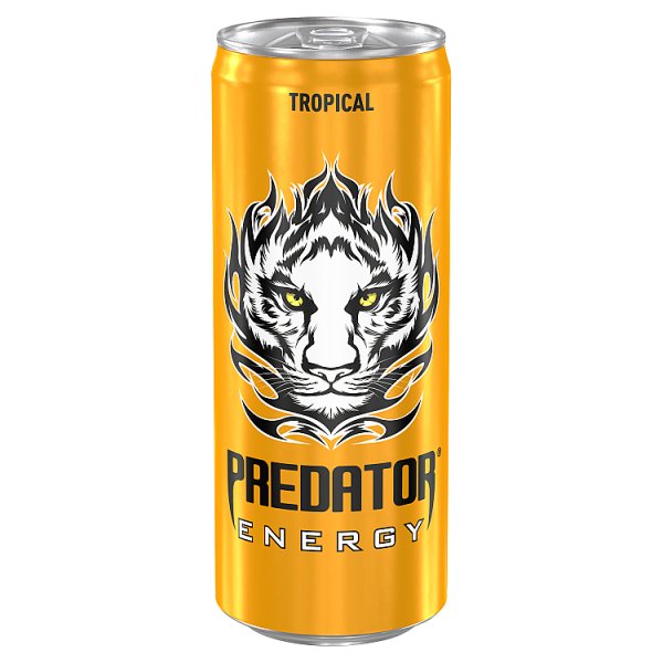 Predator Energy Tropical Gazowany napój energetyczny 250 ml