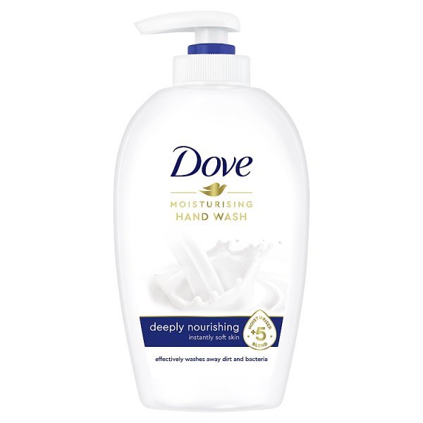 Dove Deeply Nourishing Pielęgnujące mydło w płynie z pompką 250 ml
