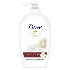 Dove Nourishing Silk Pielęgnujące mydło w płynie z pompką 250 ml