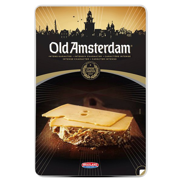 Old Amsterdam Twardy ser długo dojrzewający w plastrach 150 g