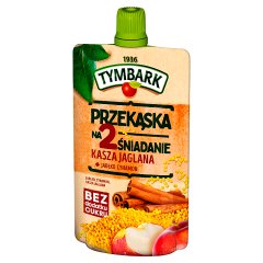 Tymbark Przekąska na 2 śniadanie kasza jaglana + jabłko cynamon 100 g