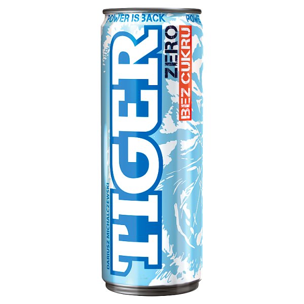 Tiger Zero Gazowany napój energetyzujący bez cukru 250 ml