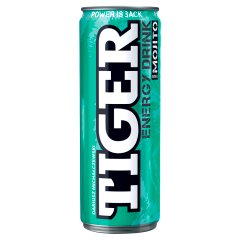 Tiger Gazowany napój energetyzujący o smaku mojito 250 ml