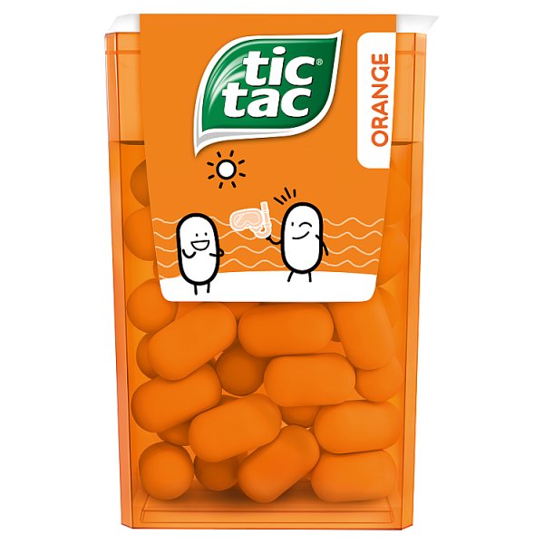 Tic Tac Drażetki o smaku pomarańczowym 18 g