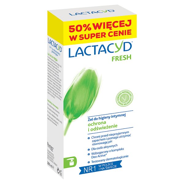 Lactacyd Fresh Żel do higieny intymnej 300 ml