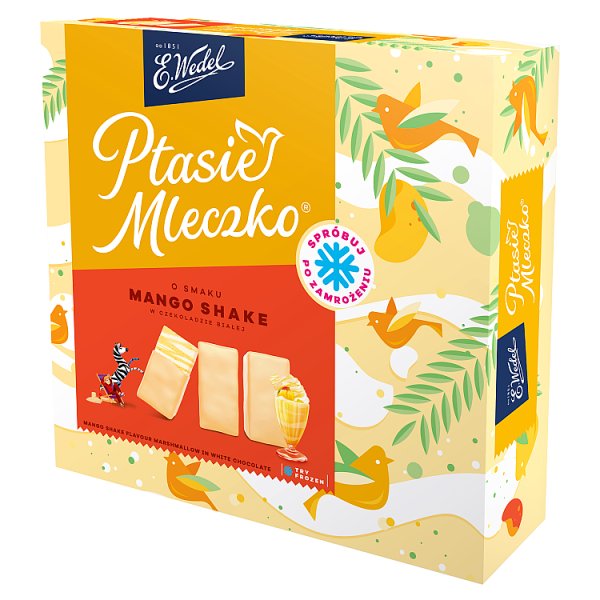 E. Wedel Ptasie Mleczko o smaku mango Shake 360 g