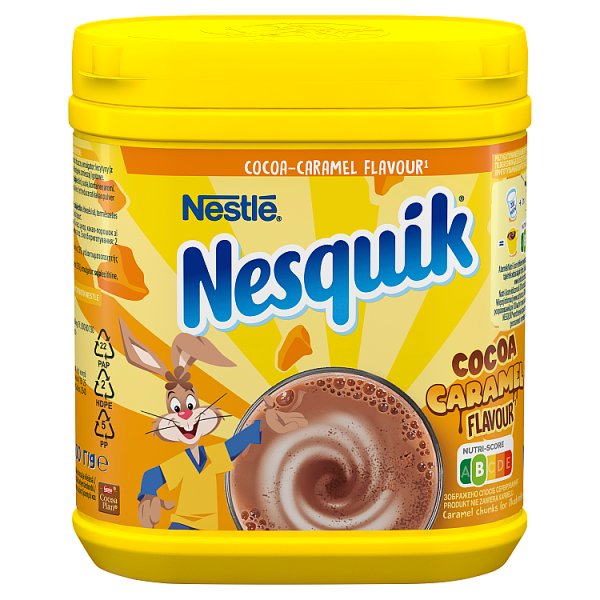 Nesquik Rozpuszczalny napój kakaowy o smaku karmelu 500 g