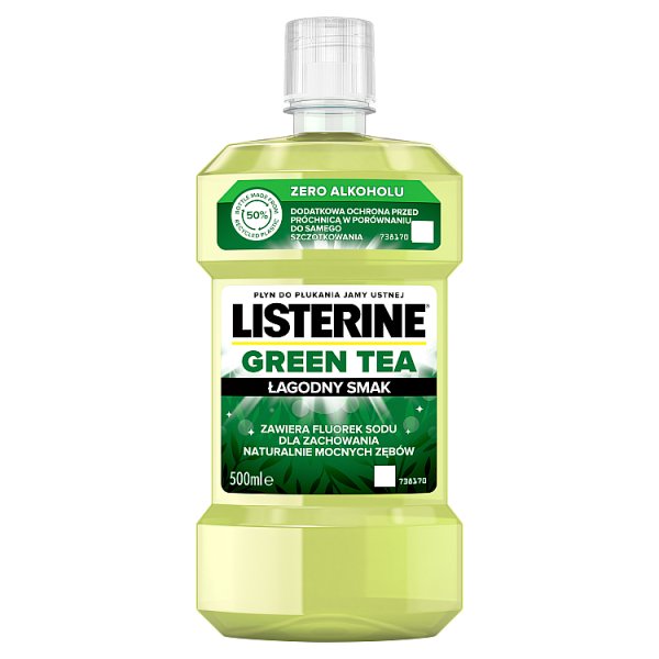 Listerine Green Tea Płyn do płukania jamy ustnej 500 ml