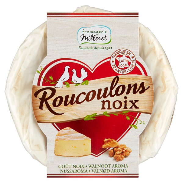 Fromagerie Milleret Roucoulons Noix Ser miękki 125 g