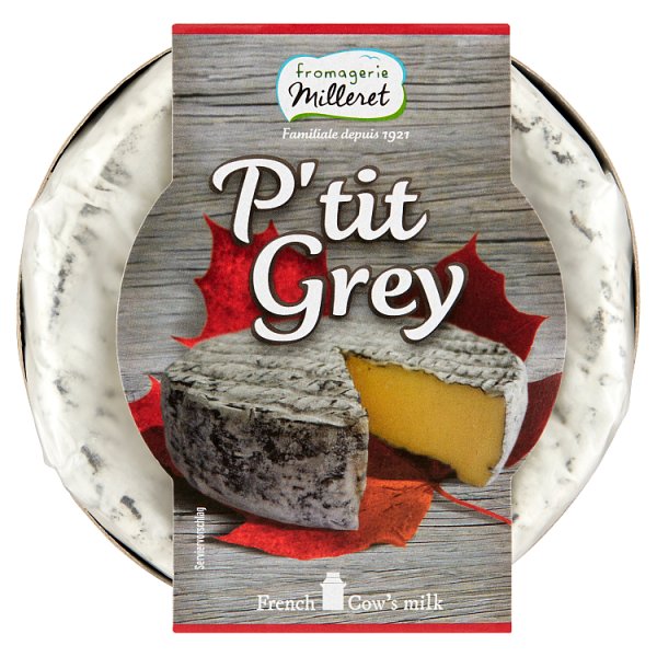 Fromagerie Milleret P&#039;tit Grey Francuski ser miękki z porostem pleśni 125 g