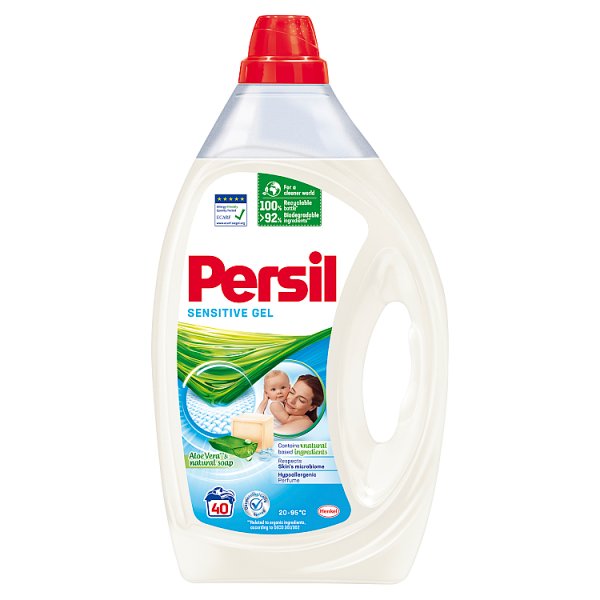 Persil Sensitive Gel Płynny środek do prania 2,00 l (40 prań)