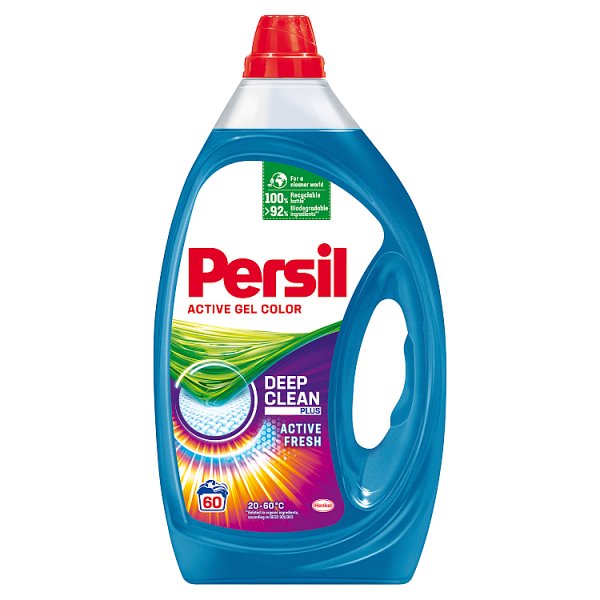 Persil Active Gel Color Płynny środek do prania 3,00 l (60 prań)