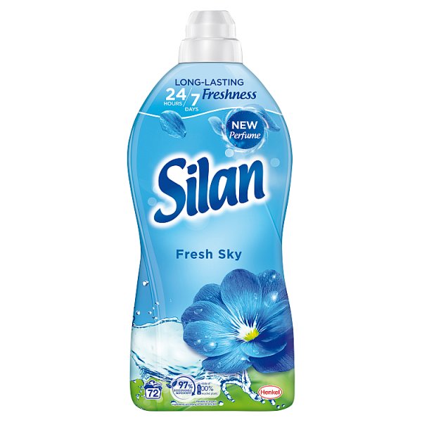 Silan Fresh Sky Płyn do zmiękczania tkanin 1800 ml (72 prania)