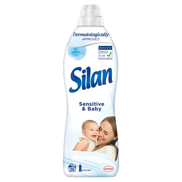 Silan Sensitive &amp; Baby Płyn do zmiękczania tkanin 900 ml (36 prań)