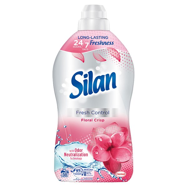 Silan Fresh Control Floral Crisp Płyn do zmiękczania tkanin 1450 ml (58 prania)