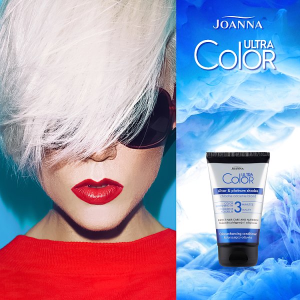 Joanna Ultra Color Koloryzująca odżywka chłodne odcienie blond 100 g