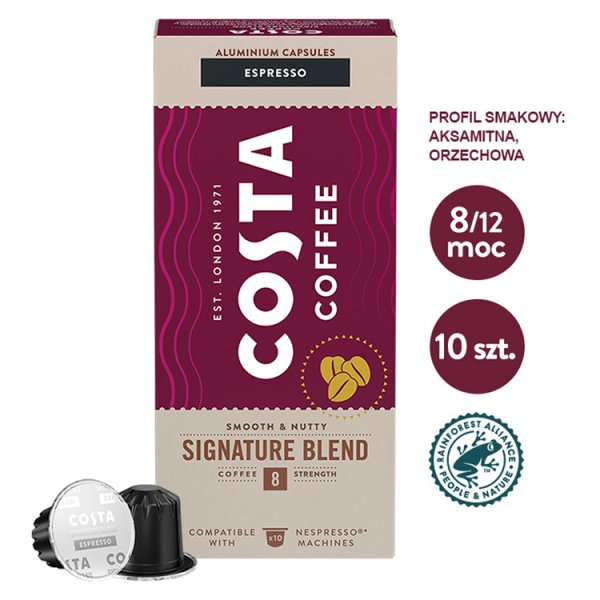 COSTA COFFEE Signature Blend Espresso Kawa w kapsułkach 57 g (10 x 5,7 g)