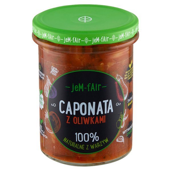 Jem Fair Caponata z oliwkami 380 g