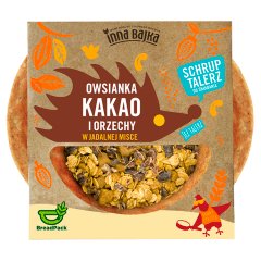 Inna Bajka Owsianka kakao i orzechy w jadalnej misce 115 g