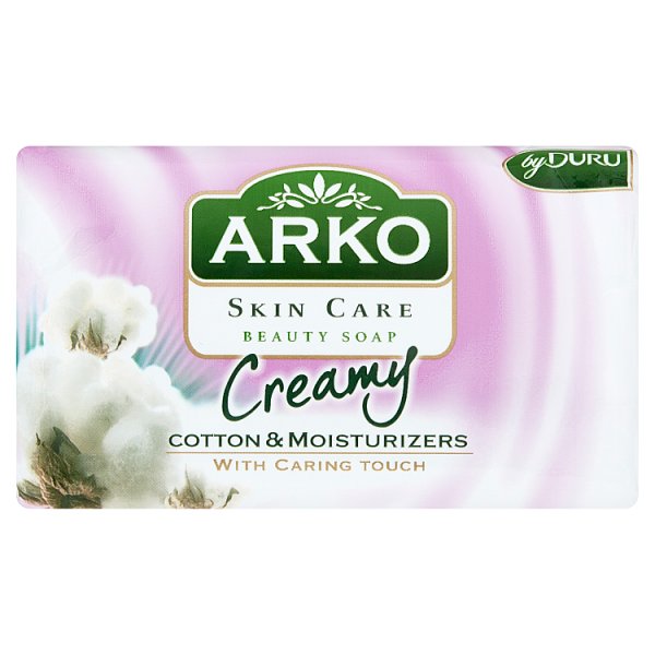 Arko Skin Care Creamy Cotton &amp; Moisturizers Mydło kosmetyczne 90 g