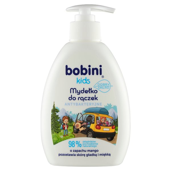 bobini Kids Mydełko do rączek antybakteryjne o zapachu mango 300 ml