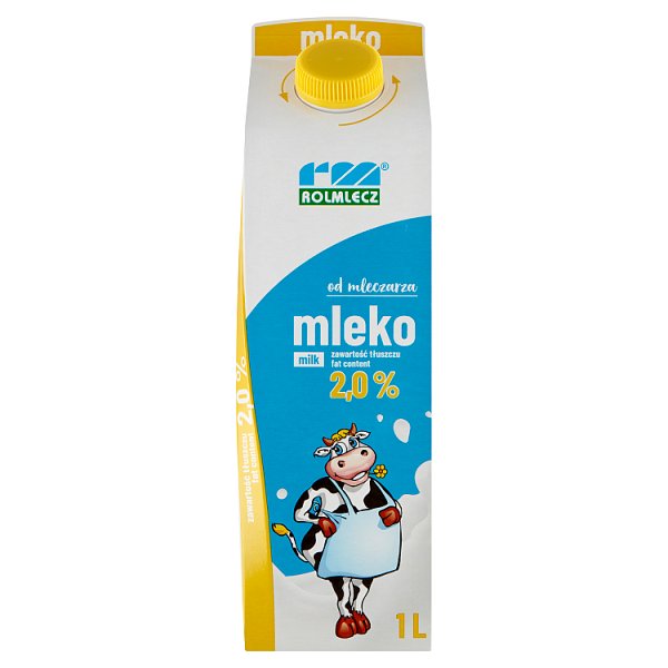 Rolmlecz Mleko 2,0 % 1 l