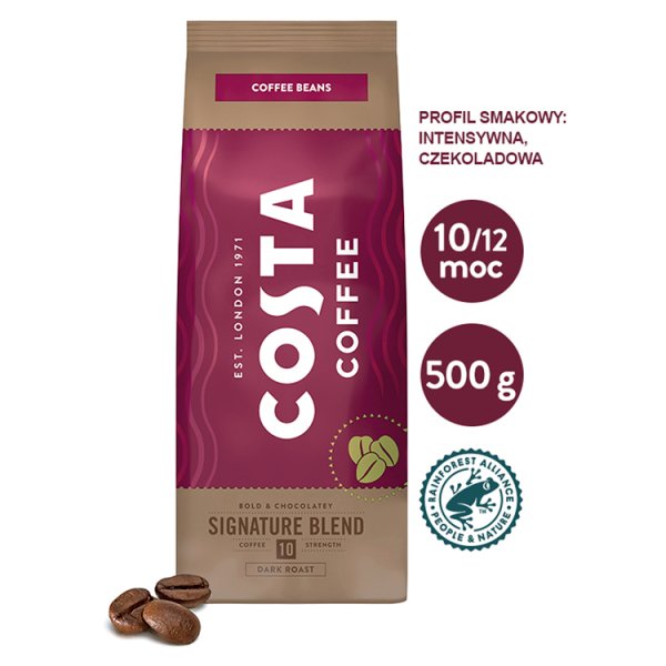 COSTA COFFEE Signature Blend Dark Roast Kawa ziarnista palona 500 g