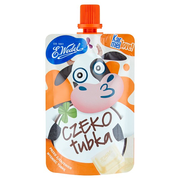 E. Wedel Karmellove! Czekotubka Krem karmelowy 50 g