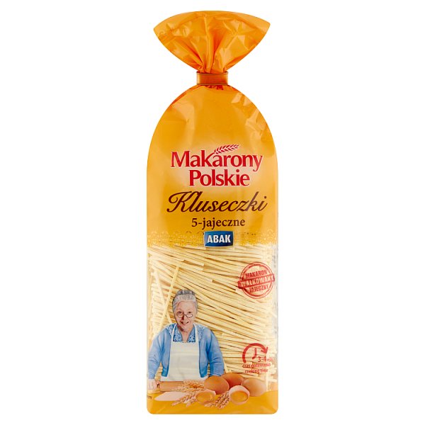 Makarony Polskie Makaron 5-jajeczny kluseczki 250 g