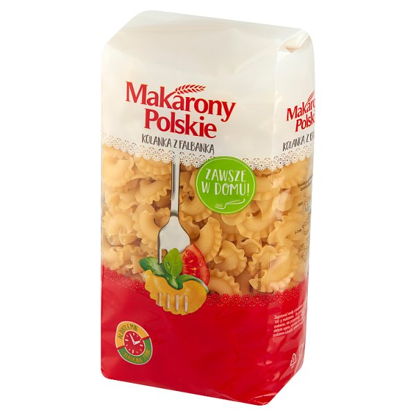 Makarony Polskie Makaron kolanka z falbanką 400 g