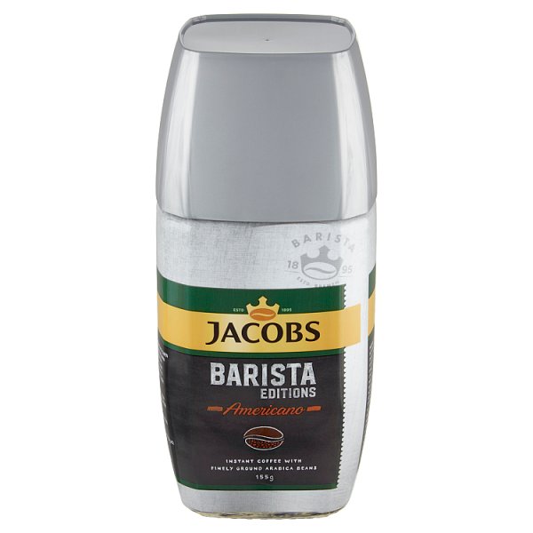 Jacobs Barista Edition Americano Kompozycja kawy rozpuszczalnej i zmielonych ziaren kawy 155 g