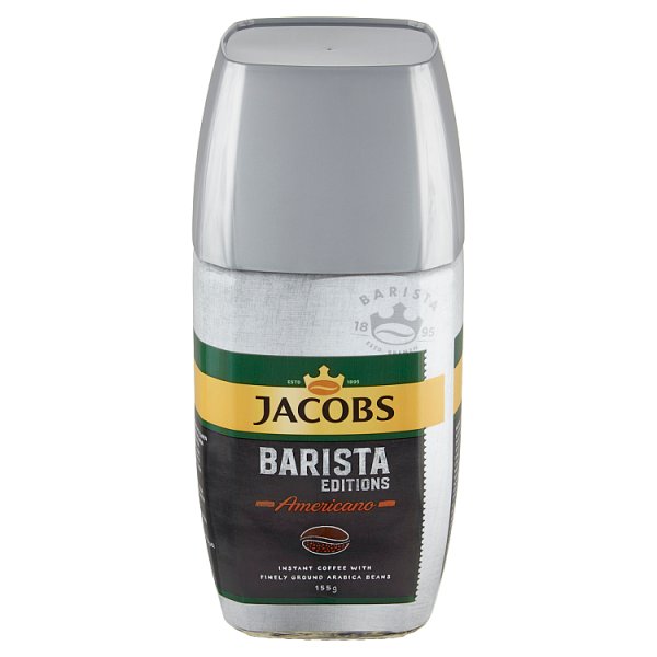 Jacobs Barista Edition Americano Kompozycja kawy rozpuszczalnej i zmielonych ziaren kawy 155 g