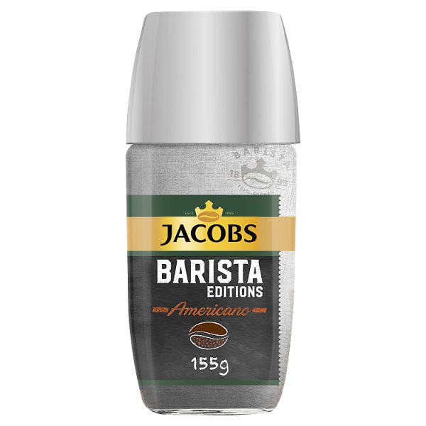 Jacobs Barista Edition Americano Kompozycja kawy rozpuszczalnej i zmielonych ziaren kawy 155 g