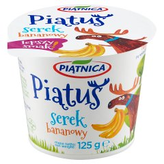 Piątnica Piątuś Serek bananowy 125 g