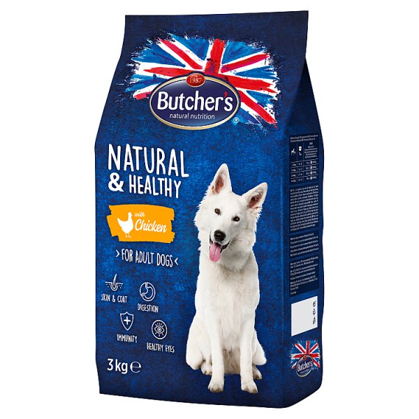 Butcher&#039;s Natural &amp; Healthy Karma dla psów z kurczakiem 3 kg