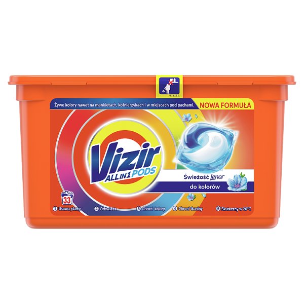 Vizir ALL in 1 Lenor Freshness Color Kapsułki do prania, 33 prań