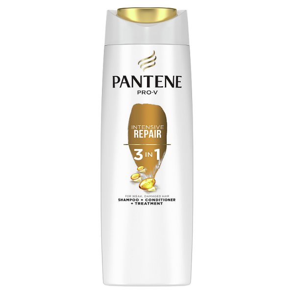 Pantene Pro-V Intensywna Regeneracja 3 w 1 Szampon do włosów zniszczonych, 360 ml