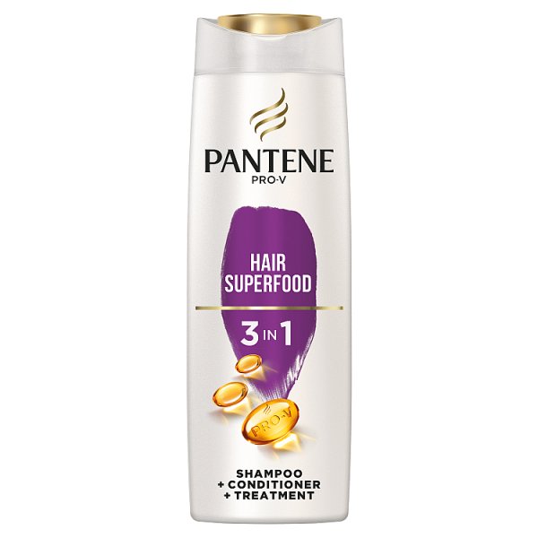 Pantene Pro-V Superfood 3 w 1 Szampon + odżywka + kuracja, 360 ml