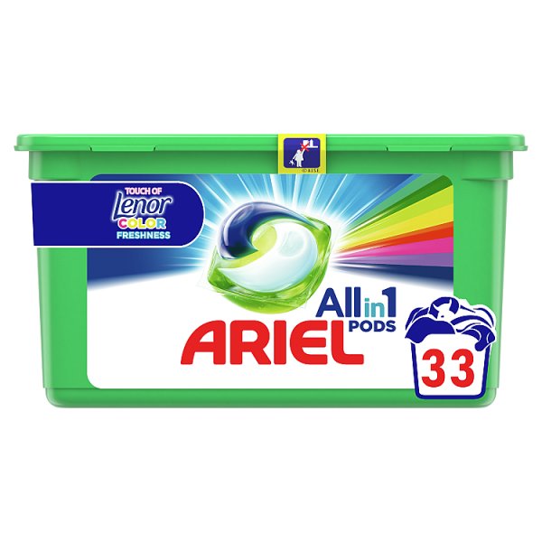 Ariel Allin1 PODS +Lenor Unstoppables Kapsułki do prania, 33 prań