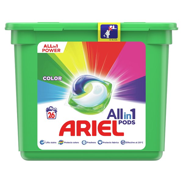 Ariel Allin1 PODS Colour Kapsułki do prania, 26 prań