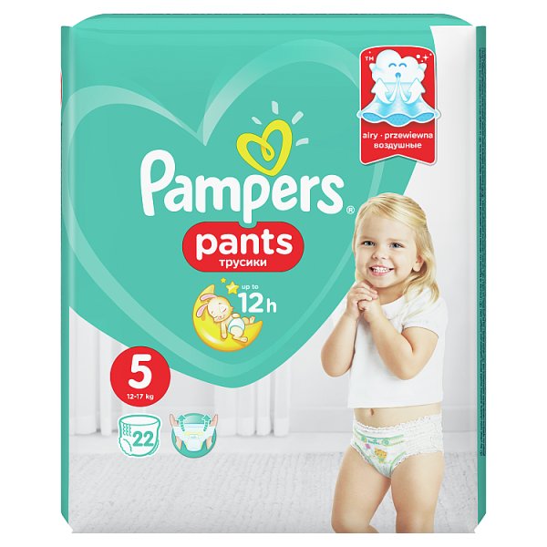 Pampers Pants, Rozmiar 5, 22 Pieluchomajtki